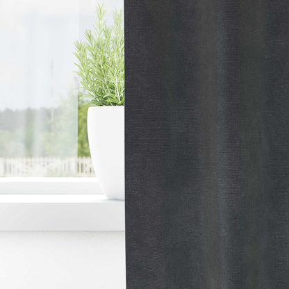Blackout Curtains 2 pcs Light Grey 140 x 245 cm Velvet