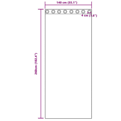 Blackout Curtains 2 pcs Mustard Yellow 140 x 260 cm Velvet