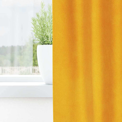 Blackout Curtains 2 pcs Mustard Yellow 140 x 225 cm Velvet