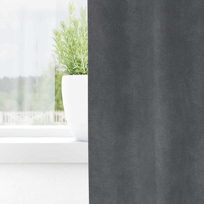 Blackout Curtains 2 pcs Light Grey 140 x 245 cm Velvet