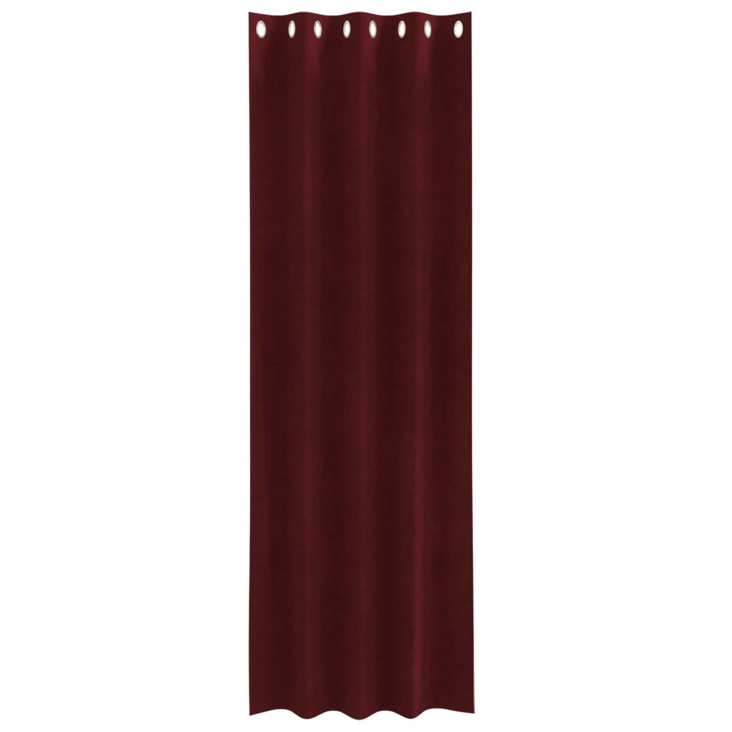 Blackout Curtains 2 pcs Wine Red 140 x 260 cm Velvet