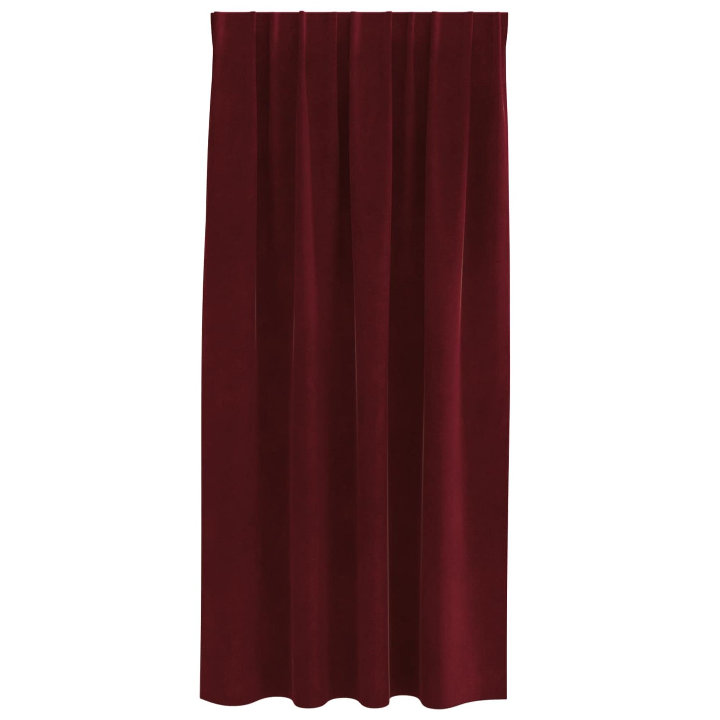 Blackout Curtains 2 pcs Wine Red 140 x 175 cm Velvet