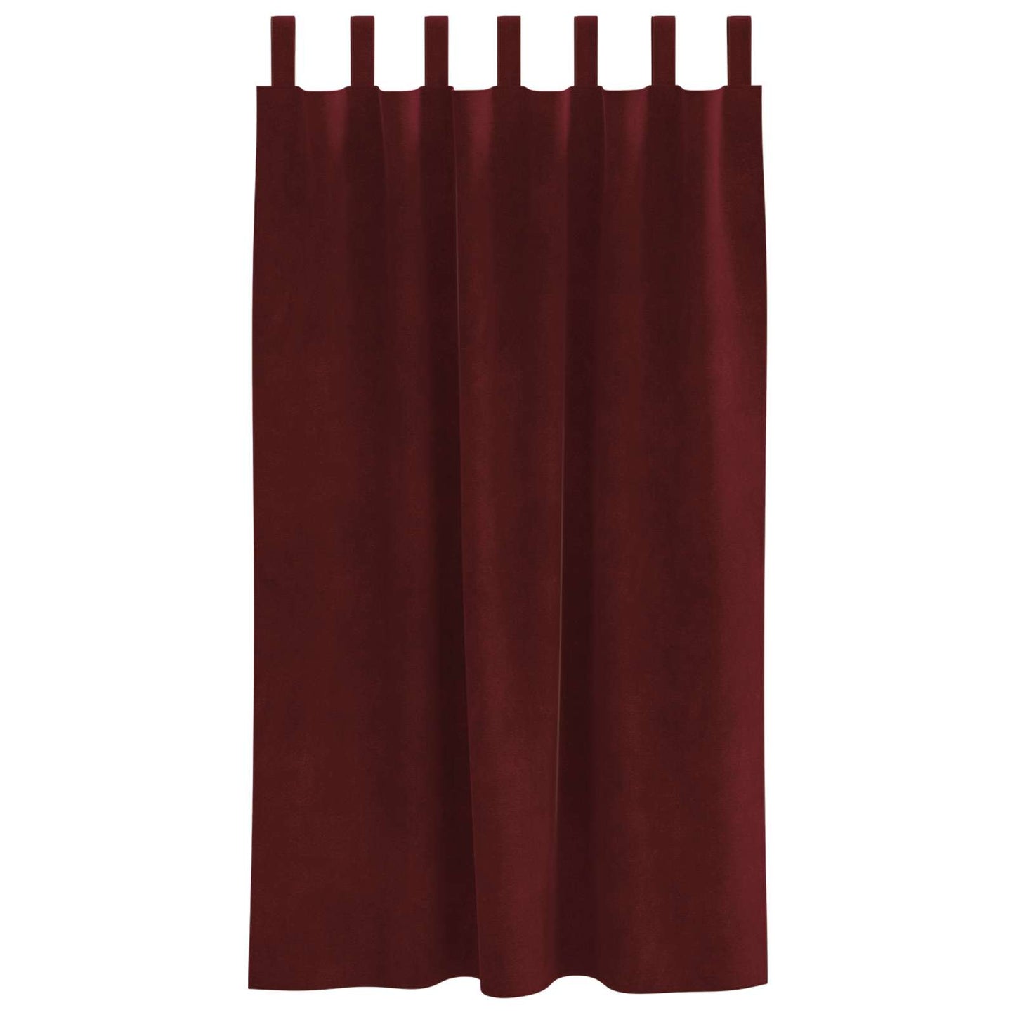 Blackout Curtains 2 pcs Wine Red 140 x 175 cm Velvet