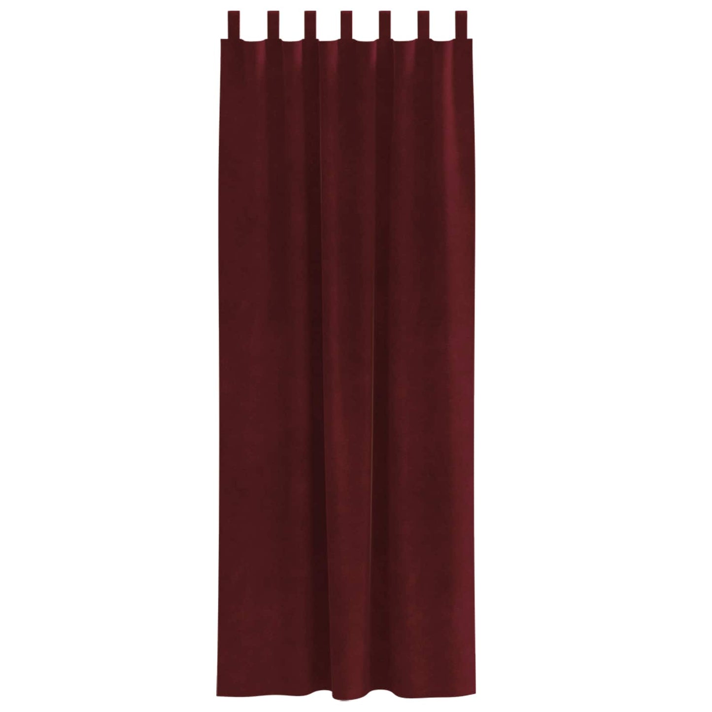 Blackout Curtains 2 pcs Wine Red 140 x 225 cm Velvet