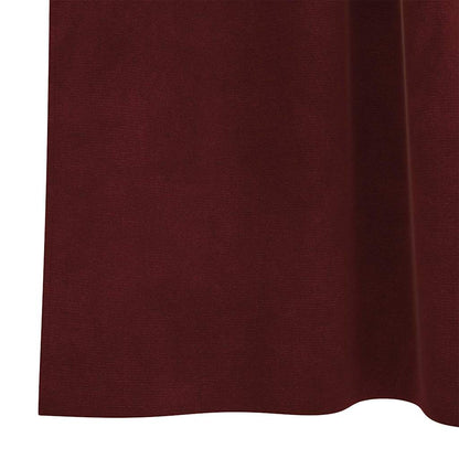 Blackout Curtains 2 pcs Wine Red 140 x 260 cm Velvet