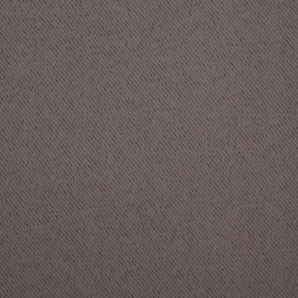 Blackout Curtains with Rings 2 pcs Dark Brown 260 x 140 cm