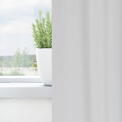 Blackout Curtains with Rings 2 pcs Pale Grey 260 x 140 cm