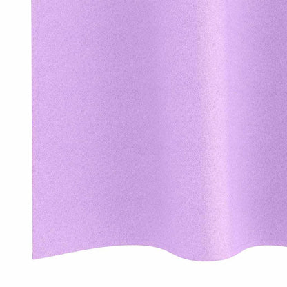Blackout Curtains with Rings 2 pcs Purple 140 x 140 cm