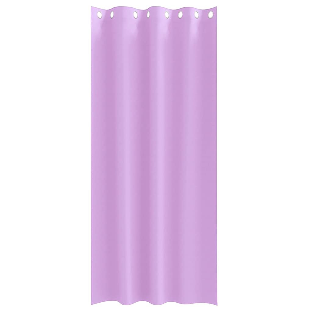 Blackout Curtains with Rings 2 pcs Purple 245 x 140 cm
