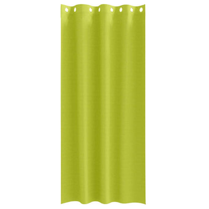 Blackout Curtains with Rings 2 pcs Green 260 x 140 cm Polyester
