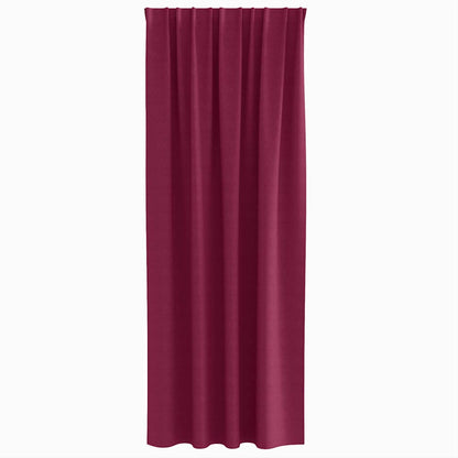 Blackout Curtains with Rings 2 pcs Wine Red 245 x 140 cm