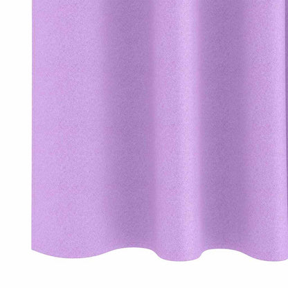 Blackout Curtains with Rings 2 pcs Purple 225 x 140 cm