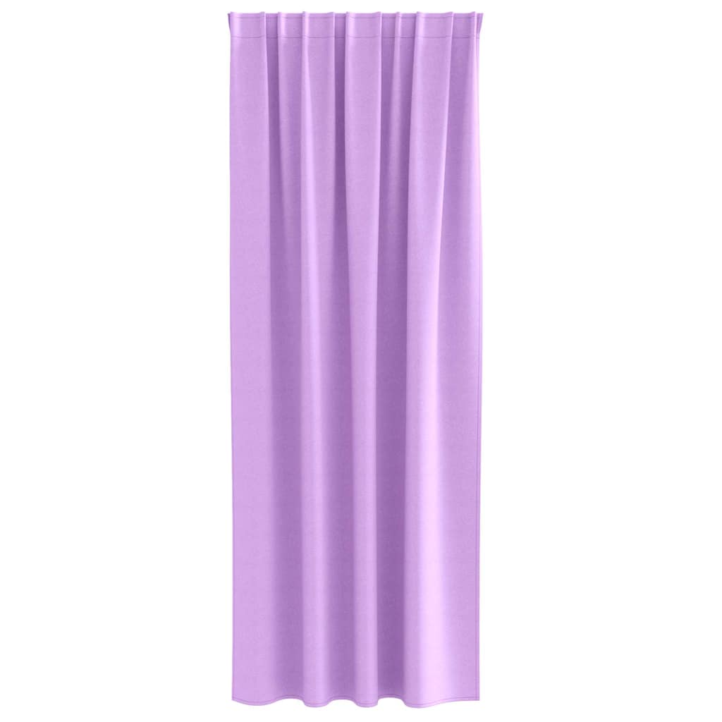 Blackout Curtains with Rings 2 pcs Purple 225 x 140 cm