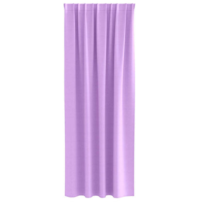 Blackout Curtains with Rings 2 pcs Purple 225 x 140 cm