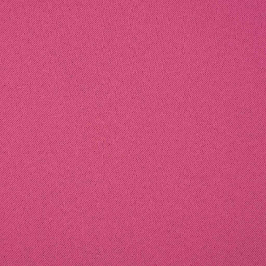 Blackout Curtains with Rings 2 pcs Bright Pink 245 x 140 cm