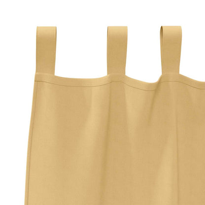 Blackout Curtains with Rings 2 pcs Beige 140 x 140 cm Polyester