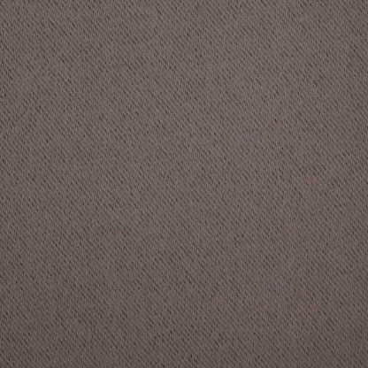 Blackout Curtains with Rings 2 pcs Dark Brown 245 x 140 cm