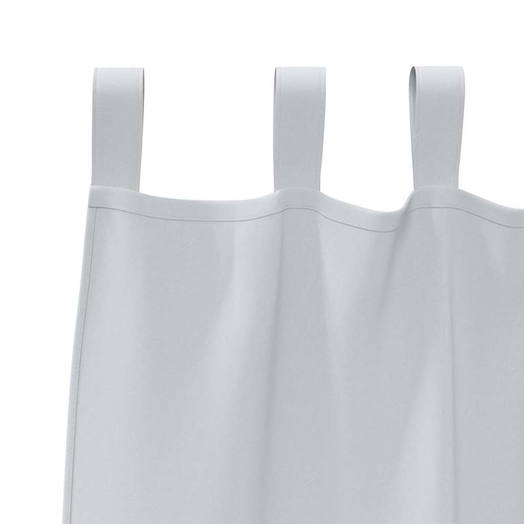 Blackout Curtains with Rings 2 pcs Pale Grey 245 x 140 cm