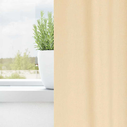 Blackout Curtains with Rings 2 pcs Cream 175 x 140 cm Polyester