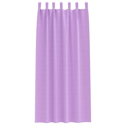 Blackout Curtains with Rings 2 pcs Purple 260 x 140 cm