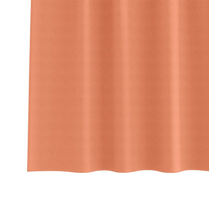Blackout Curtains with Rings 2 pcs Terracotta 225 x 140 cm