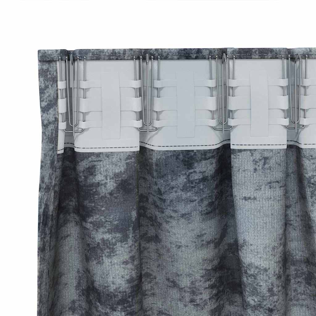 Velvet Curtains 2 pcs Silver Grey 140 x 140 cm Velvet
