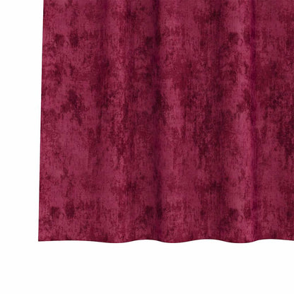 Velvet Curtains 2 pcs Wine red 260 x 140 cm Velvet