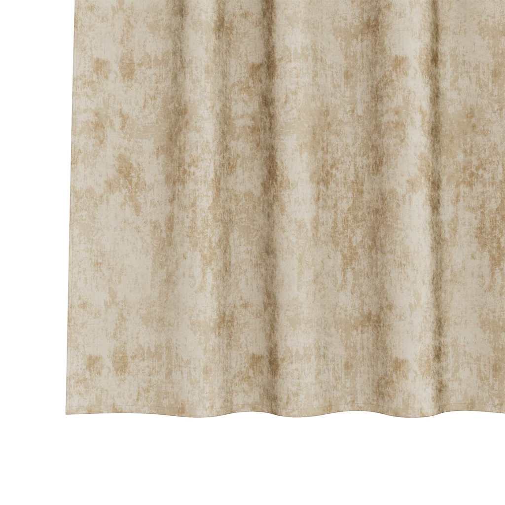Velvet Curtains with Curtains 2 pcs Cream 260 x 140 cm Velvet