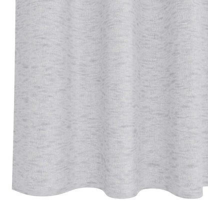 Voile Curtain 2 pcs Light Grey 175 x 140 cm Polyester