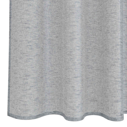 Voile Curtain 2 pcs Dark Grey 175 x 140 cm Polyester