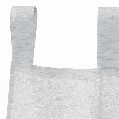 Voile Curtain 2 pcs Light Grey 245 x 140 cm Polyester