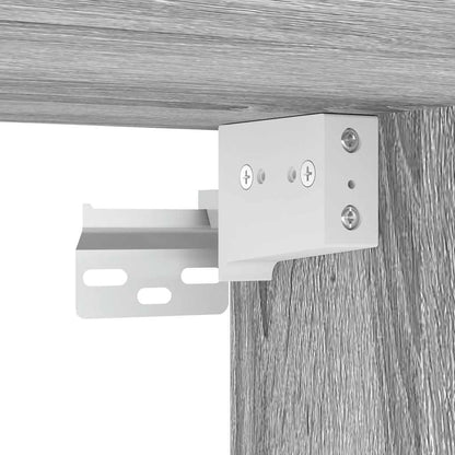 Wall-mounted Bedside Cabinets 2 pcs Grey Sonoma 38x34x40 cm