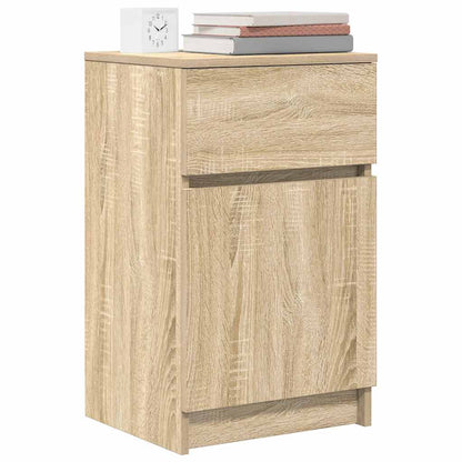Bedside Cabinets 2 pcs Sonoma Oak 39x35x65 cm Engineered Wood