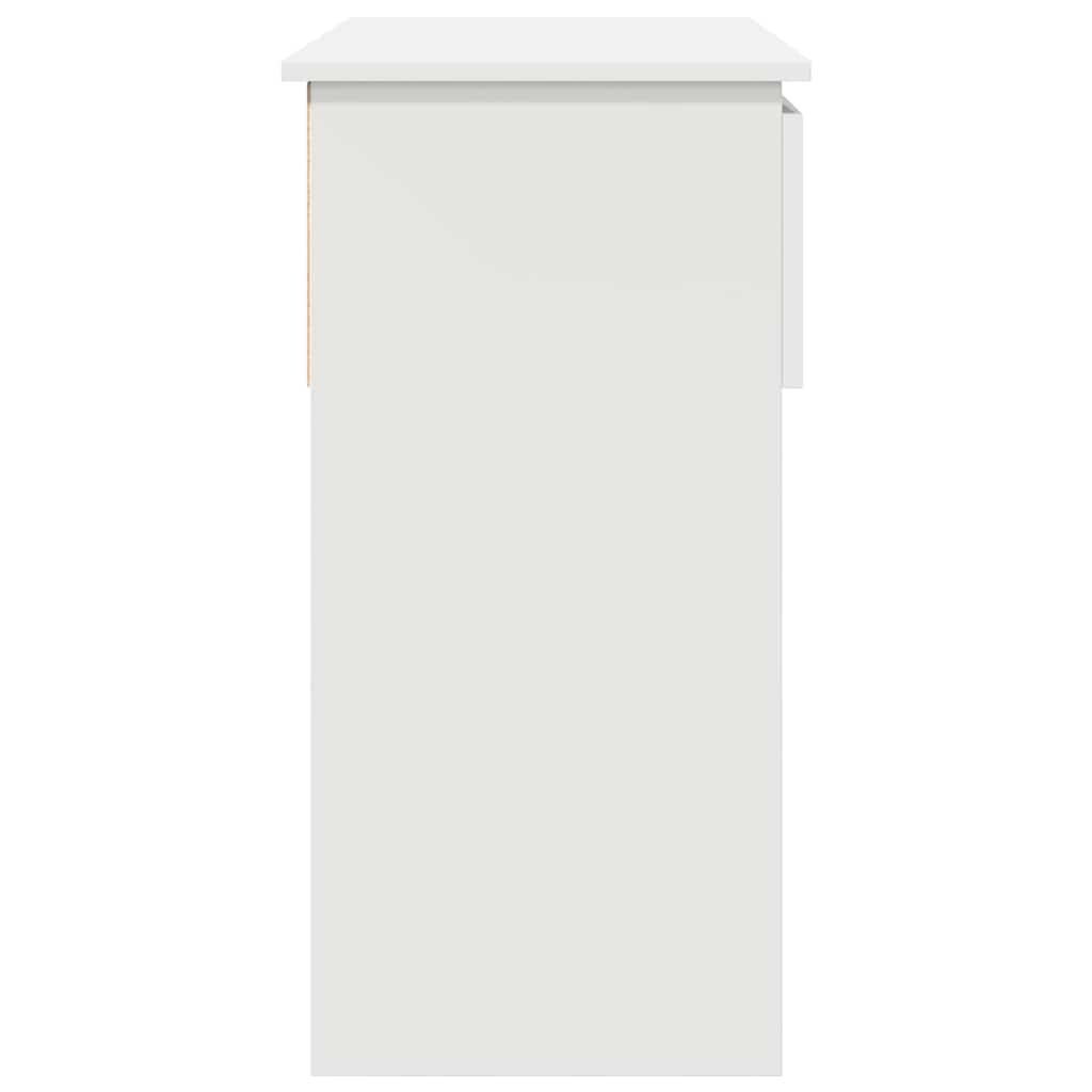 Console Table with Drawers White 85,5x38,5x74,5 cm