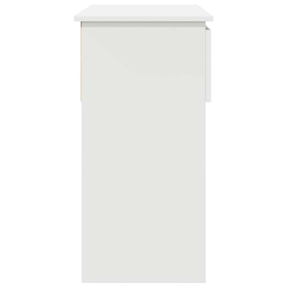 Console Table with Drawers White 85,5x38,5x74,5 cm