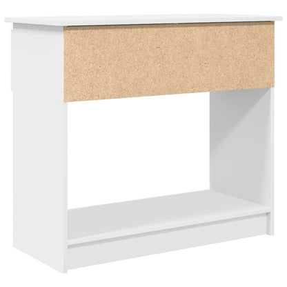 Console Table with Drawers White 85,5x38,5x74,5 cm