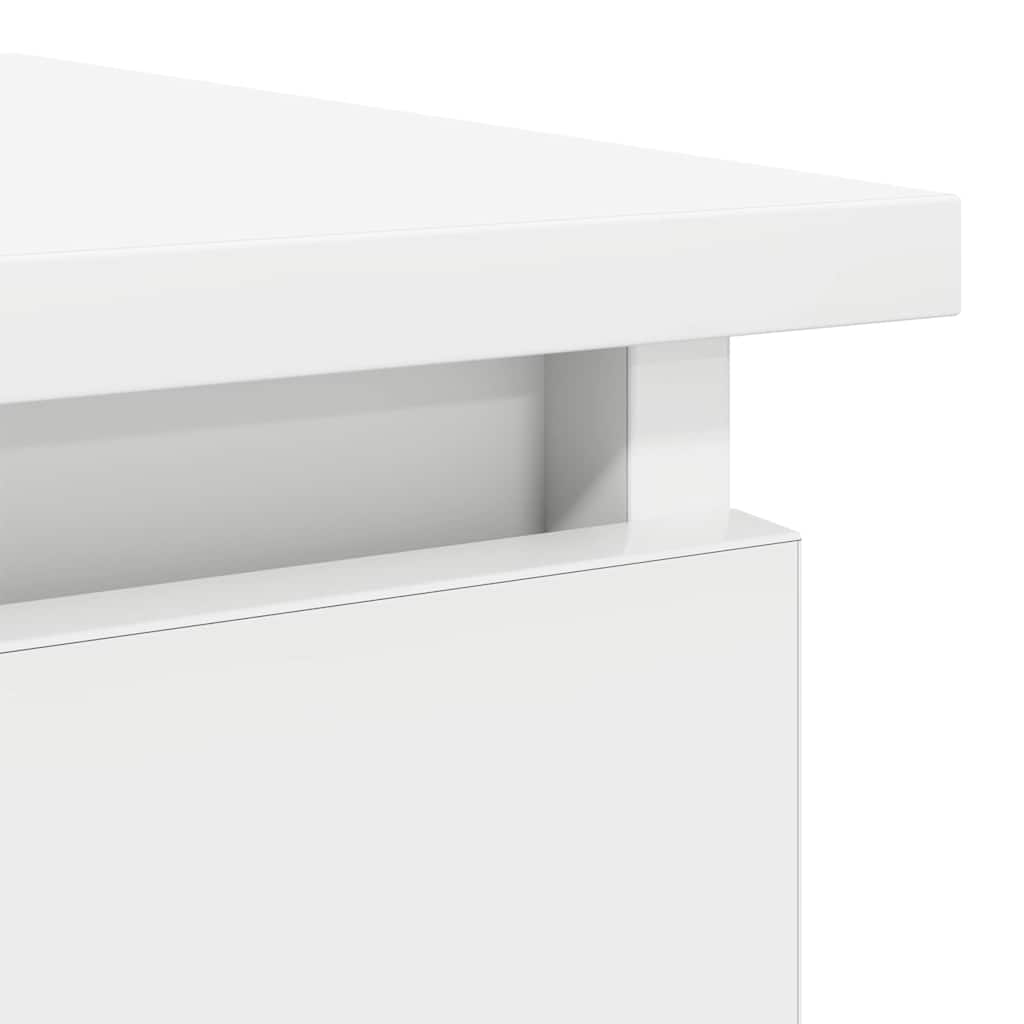 Console Table with Drawers White 85,5x38,5x74,5 cm