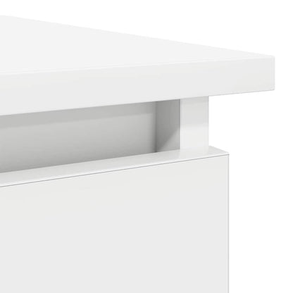 Console Table with Drawers White 85,5x38,5x74,5 cm