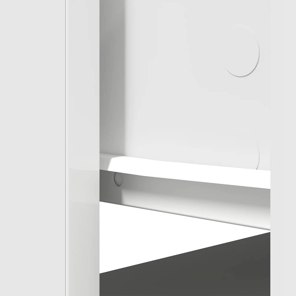 Console Table with Drawers White 85,5x38,5x74,5 cm