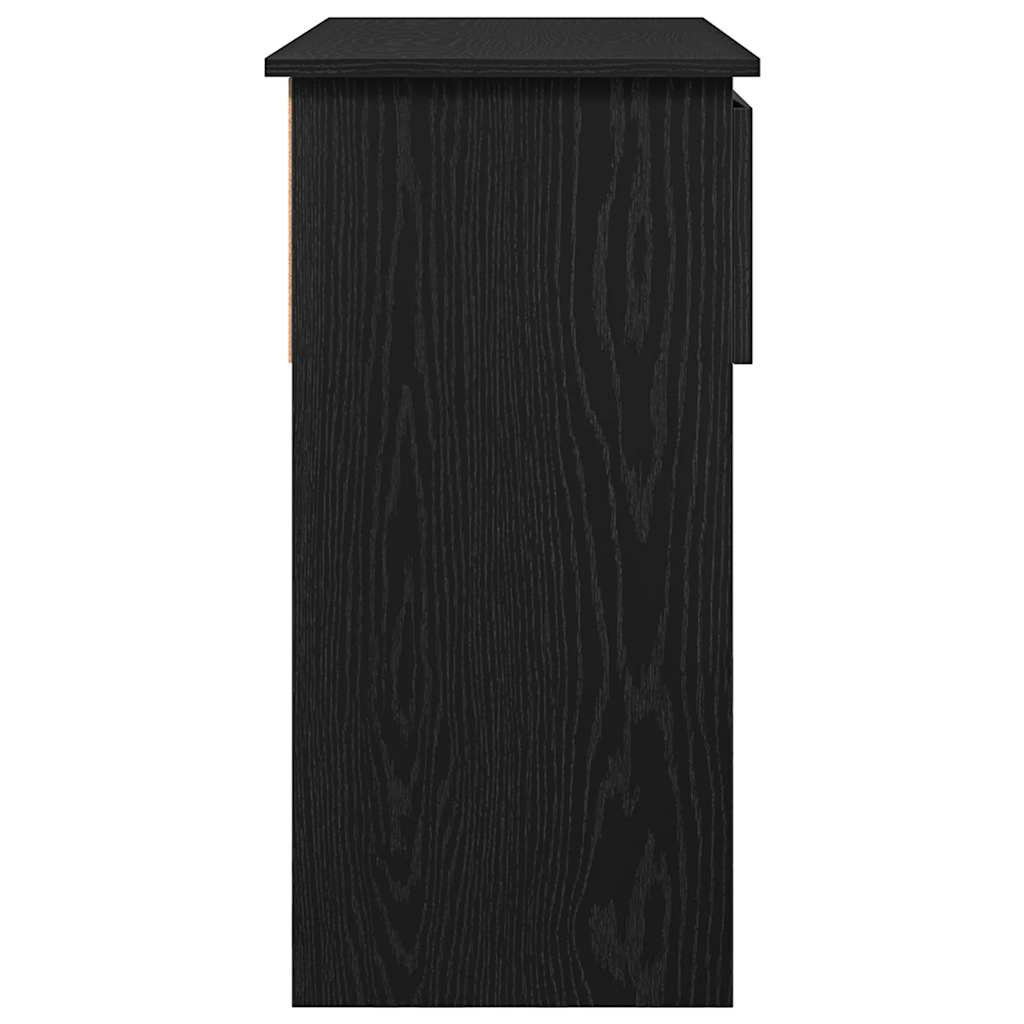 Console Table with Drawers Black 85,5x38,5x74,5 cm