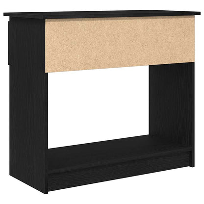 Console Table with Drawers Black 85,5x38,5x74,5 cm