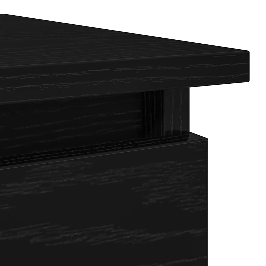 Console Table with Drawers Black 85,5x38,5x74,5 cm