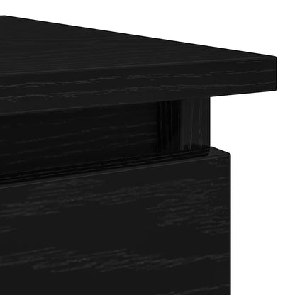 Console Table with Drawers Black 85,5x38,5x74,5 cm