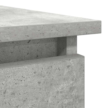 Console Table with Drawers Concrete Grey 85,5x38,5x74,5 cm