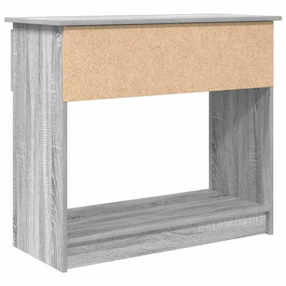 Console Table with Drawers Grey Sonoma 85,5x38,5x74,5 cm