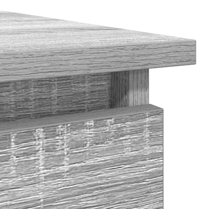 Console Table with Drawers Grey Sonoma 85,5x38,5x74,5 cm