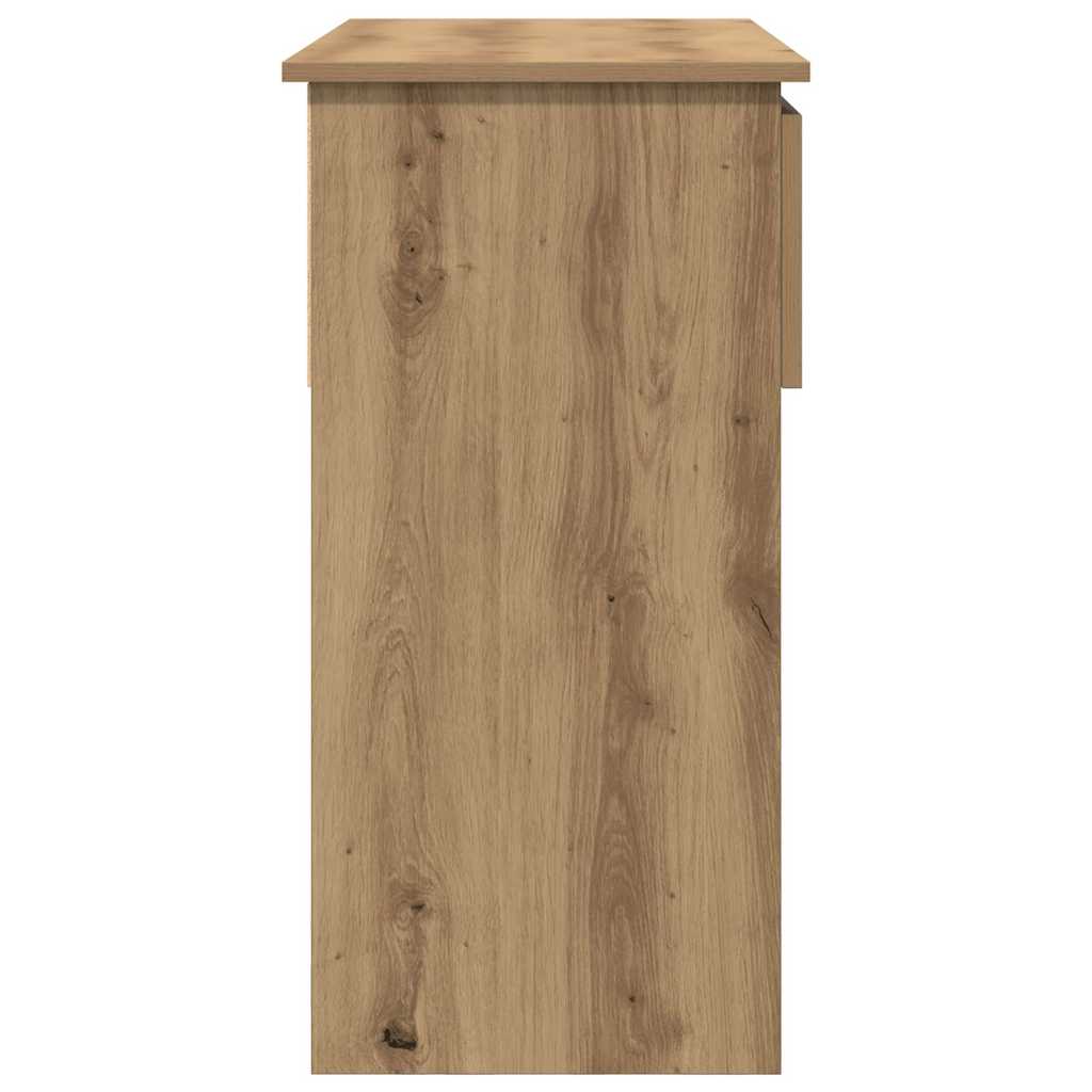 Console Table with Drawers Artisan Oak 85,5x38,5x74,5 cm