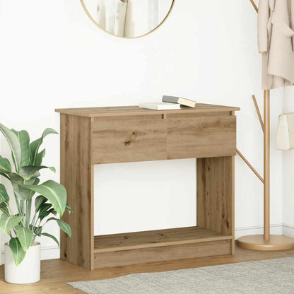 Console Table with Drawers Artisan Oak 85,5x38,5x74,5 cm