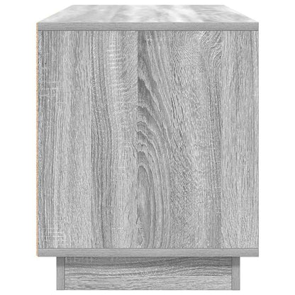 TV Cabinet with LED Lights Grey Sonoma 100x41x50 cm