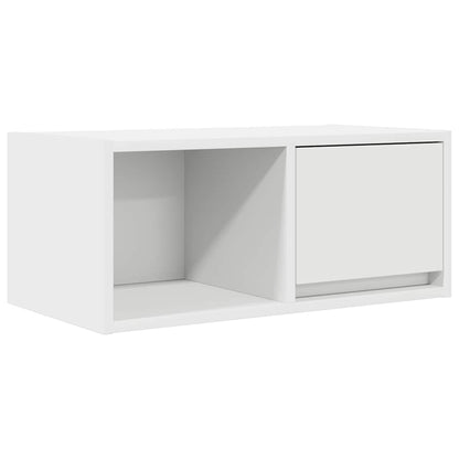 TV Cabinet White 60x31x25.5 cm Engineered Wood